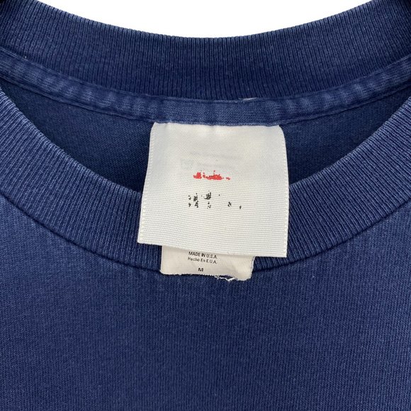 Vintage RIDDELL 1997 DENVER BRONCOS Blue Short Sleeves T-Shirt Size M - Picture 15 of 16